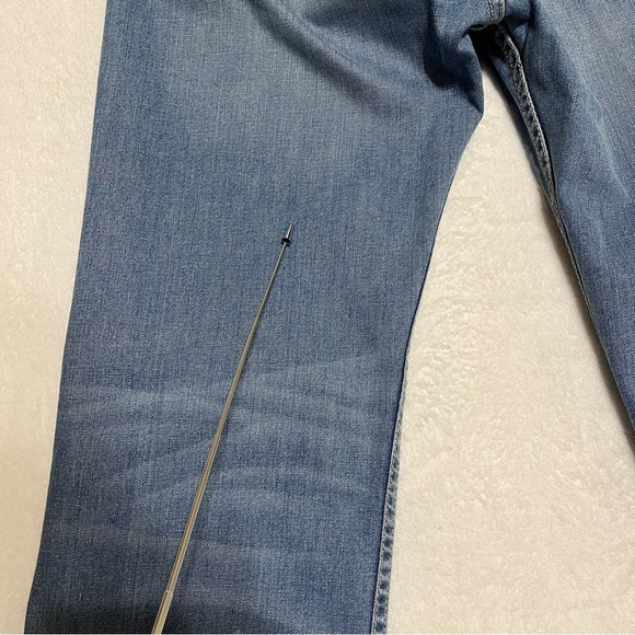 Levi's Men's Jeans 505 Regular Fit Straight Leg Light Wash Size 34 x 32 - Picture 15 of 15